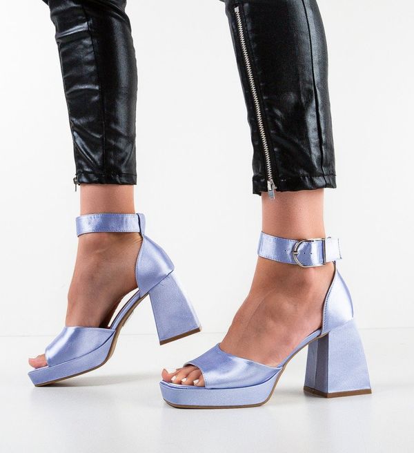 Carolie Сандали на ток Gerard Сини