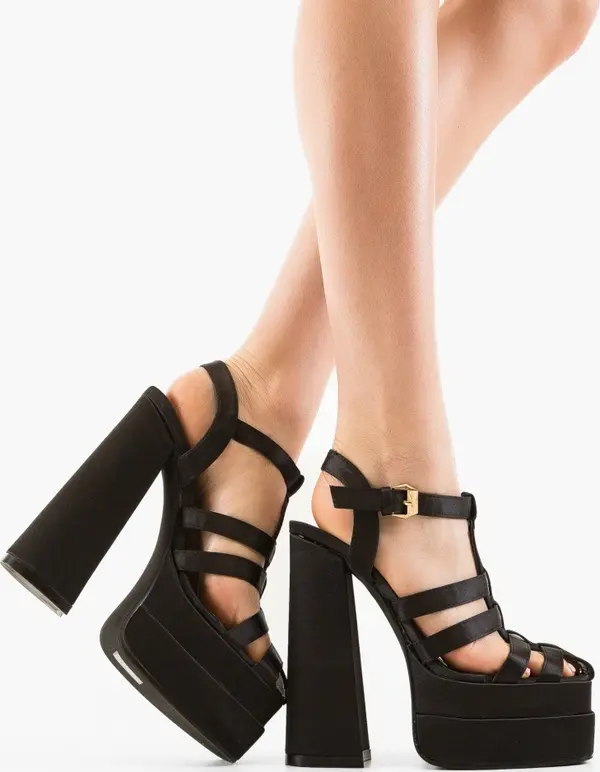 Ali Сандали на ток Giles Черни