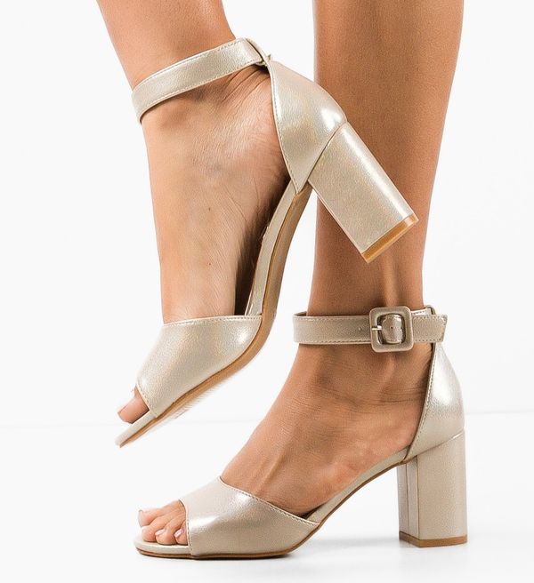 SFINX(LULU) Сандали на ток Gruel Златни