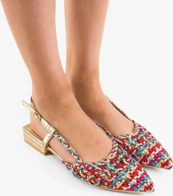 Ali Сандали на ток Haley Цветен