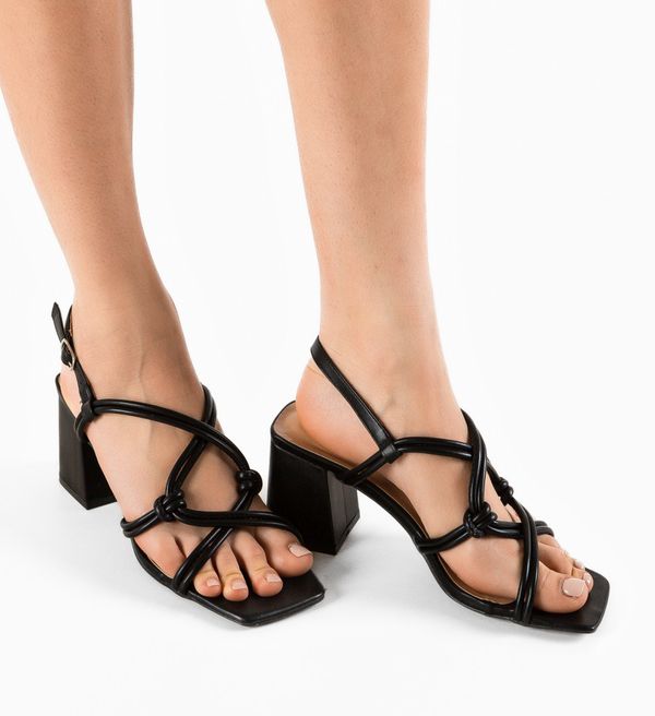 Ali Сандали на ток Hallel Черни