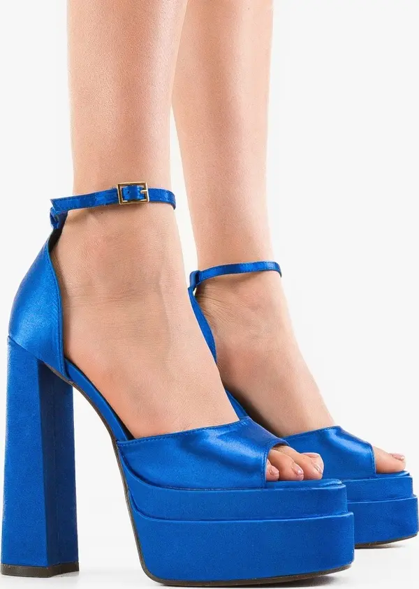 Ali Сандали на ток Haynes Сини