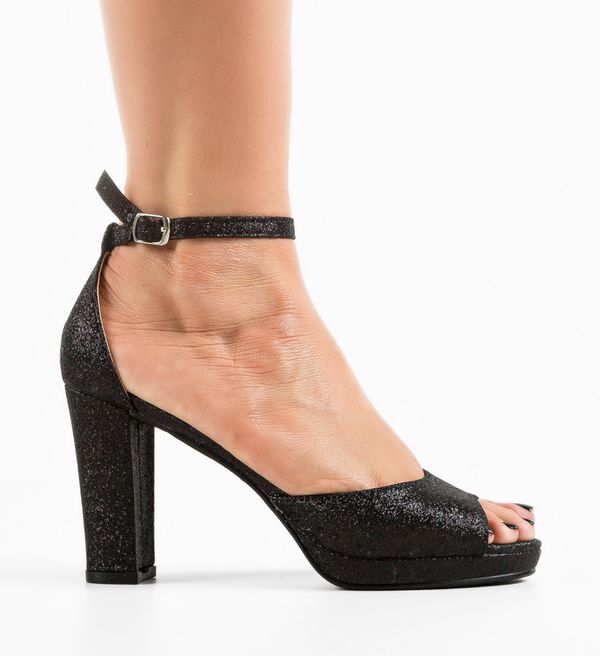 Carolie Сандали на ток Heath Черни