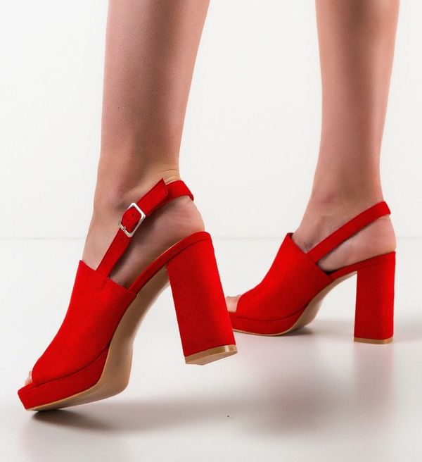 Ali Сандали на ток Ibrahim Червени