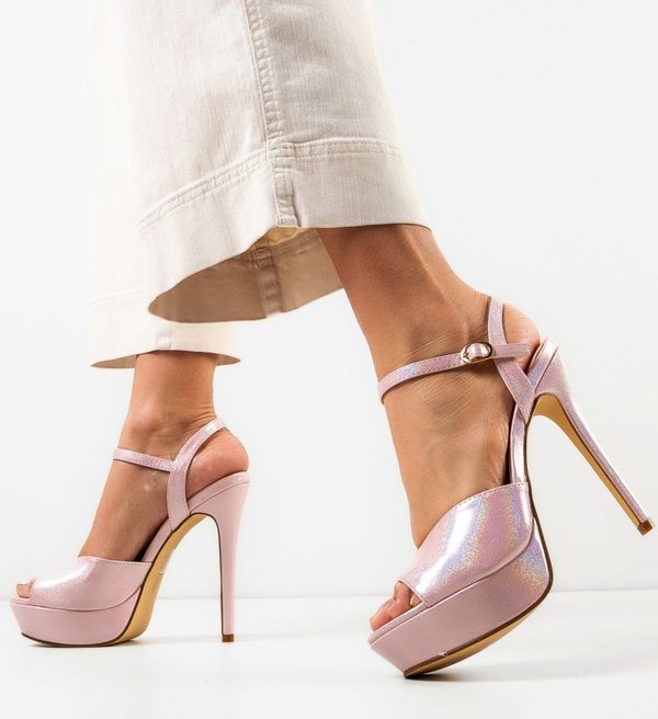 Botinelli Сандали на ток Ivy Розов