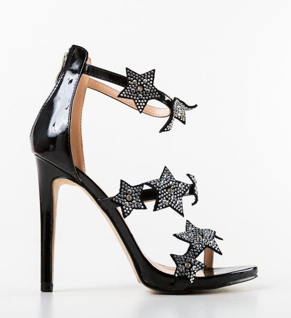 Ali Сандали на ток Jack Черни