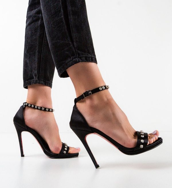 Exist Shoes Сандали на ток Jamio 2 Черни