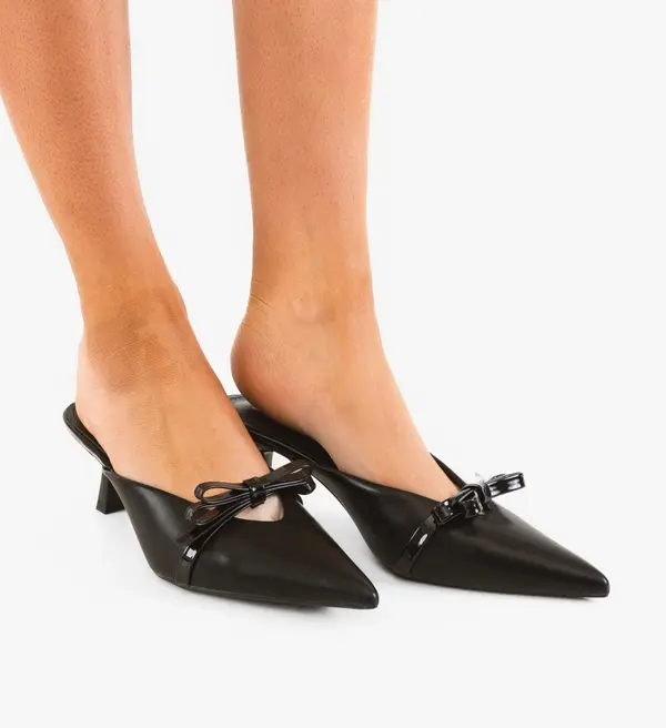 Ali Сандали на ток Jasper Черни