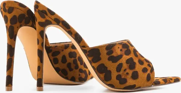 Botinelli Сандали на ток Javey Анимал принт