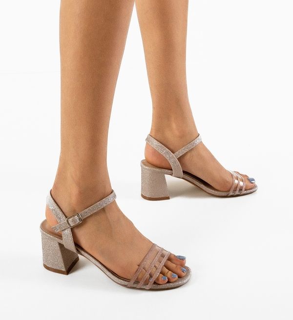 Lulux Сандали на ток Jerey Розов