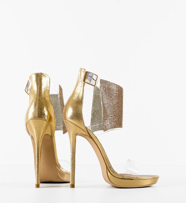 Botinelli Сандали на ток Joakim Златни