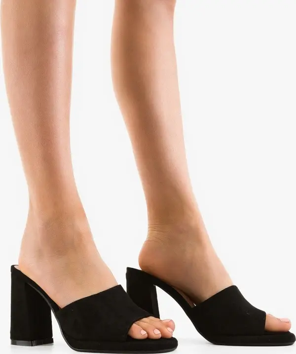 Ali Сандали на ток Jonty Черни