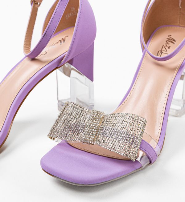 Mei Сандали на ток Juba Лилав