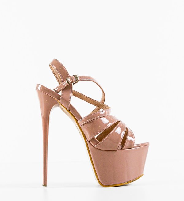 Wow Shoes Сандали на ток Kai Нуд