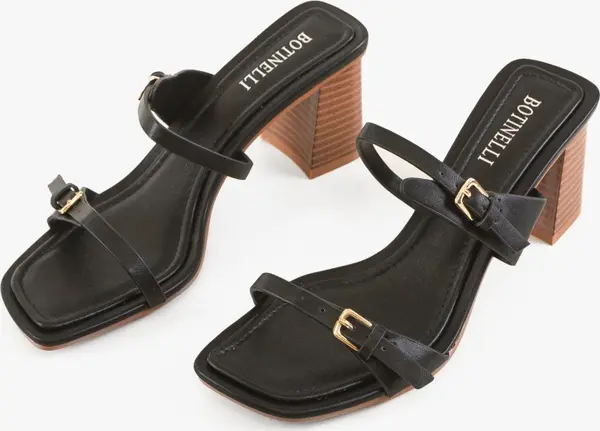 Botinelli Сандали на ток Kareem Черни