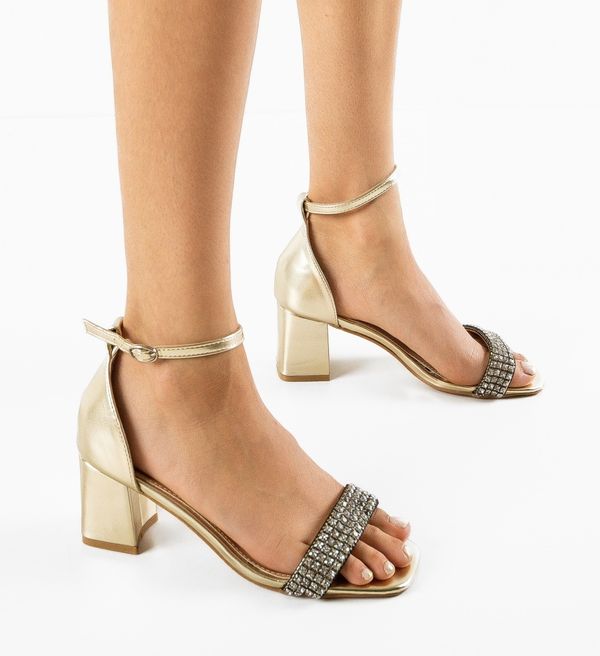 Ali Сандали на ток Karuna Златни