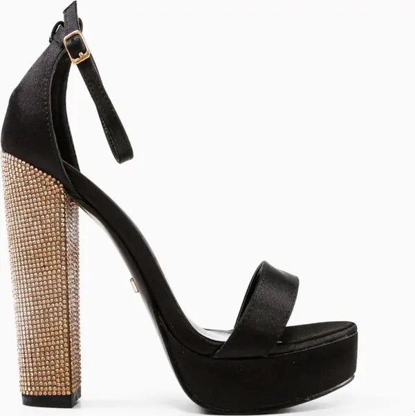 Wow Shoes Сандали на ток Kian Черни