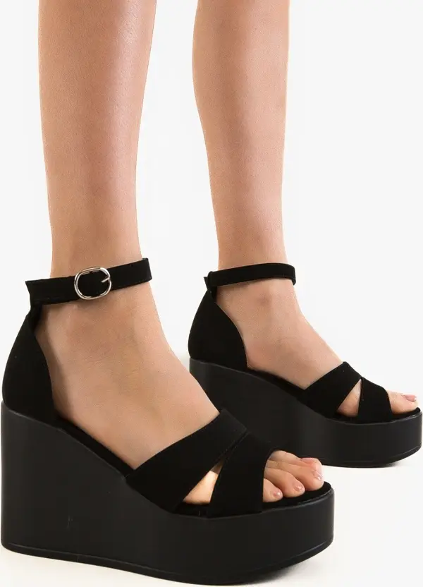 Mei Сандали на ток Kiana Черни