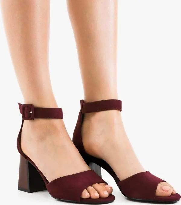 SFINX(LULU) Сандали на ток Kraspe Гранатов