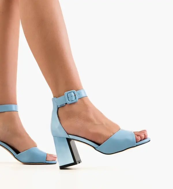 SFINX(LULU) Сандали на ток Kraspe Сини