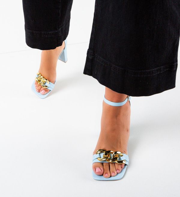 Botinelli Сандали на ток Kreta Сини