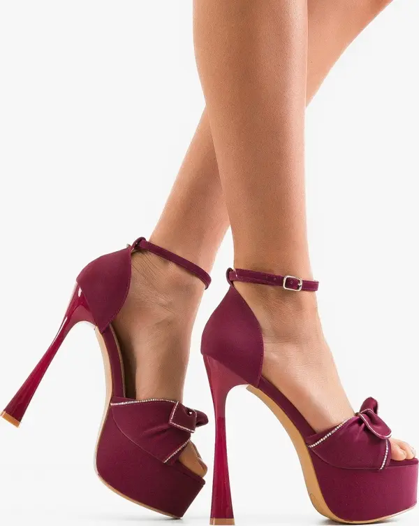 Mei Сандали на ток Lavra Гранатов