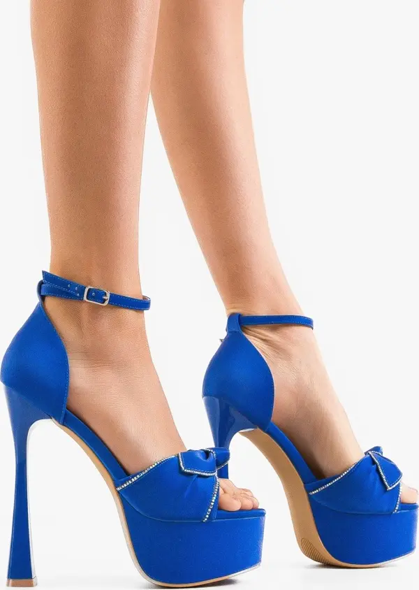 Mei Сандали на ток Lavra Сини