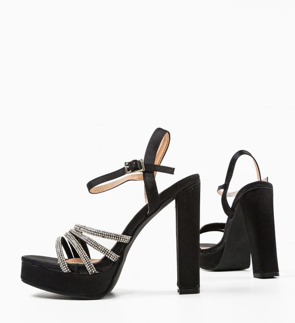 Ali Сандали на ток Lisbeth Черни