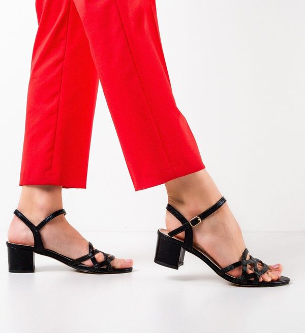 Botinelli Сандали на ток Lojy Черни