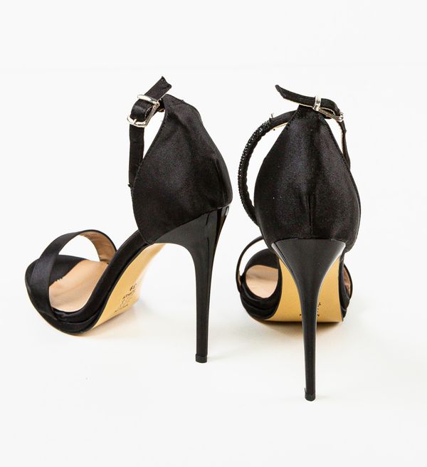 Exist Shoes Сандали на ток Lopakam Черни