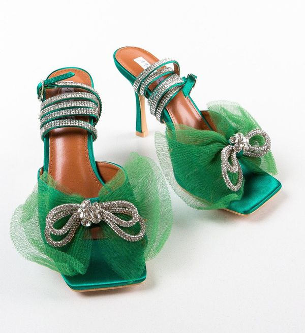 Ali Сандали на ток Lossa Зелени