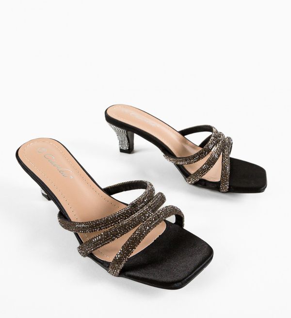 Ali Сандали на ток Lupita Черни