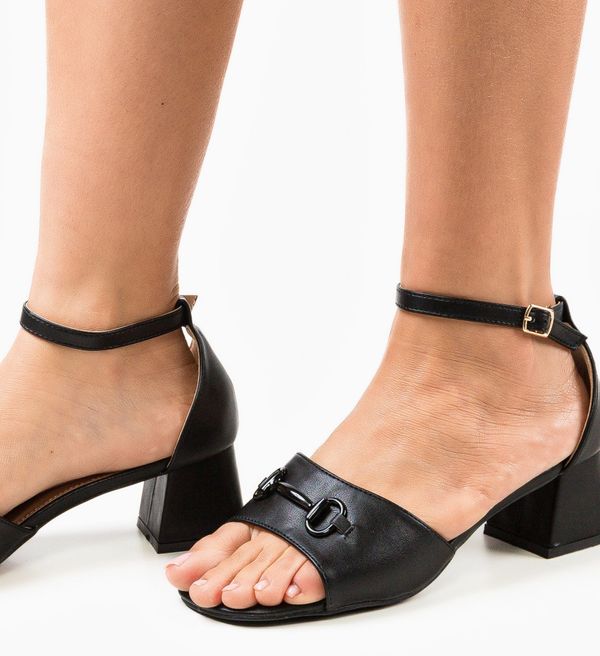 Ali Сандали на ток Lutgar Черни