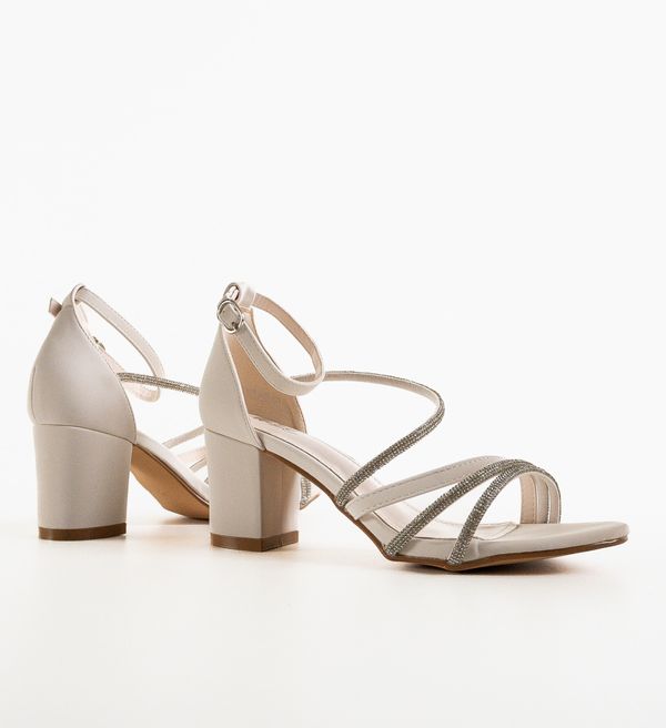 Mei Сандали на ток Lynia Бежов