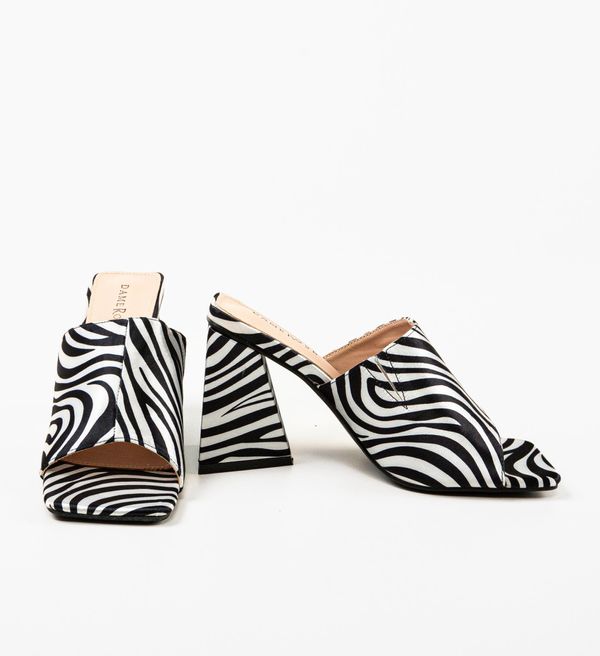 Ali Сандали на ток Makayl Анимал принт