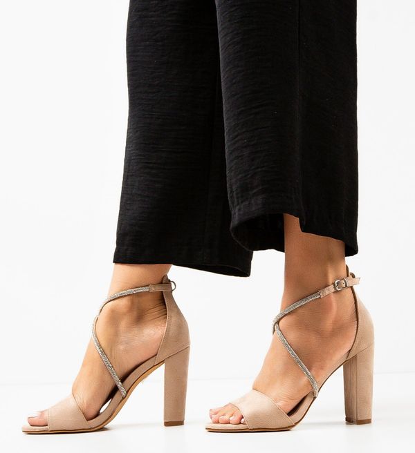 SFINX(LULU) Сандали на ток Malyer Бежов