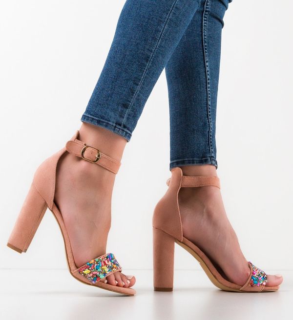 Botinelli Сандали на ток Marink Розов