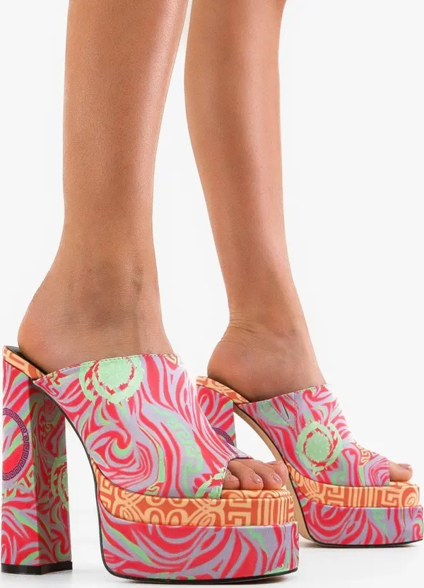 Ali Сандали на ток Maryam Цветен