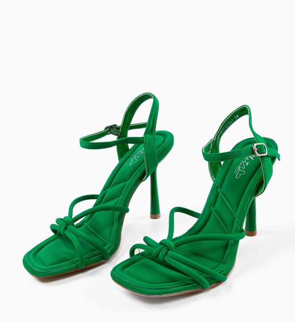 Mei Сандали на ток Maseru Зелени