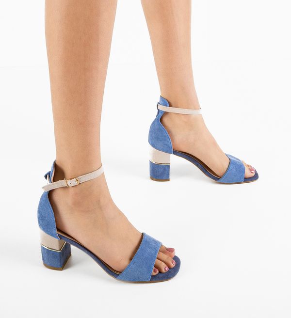 Botinelli Сандали на ток Matija Сини