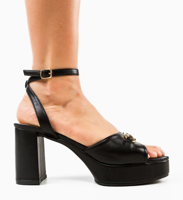 Ali Сандали на ток Merab Черни