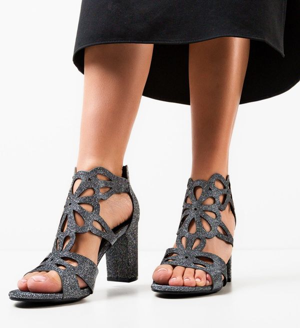 Mei Сандали на ток Minos Сив