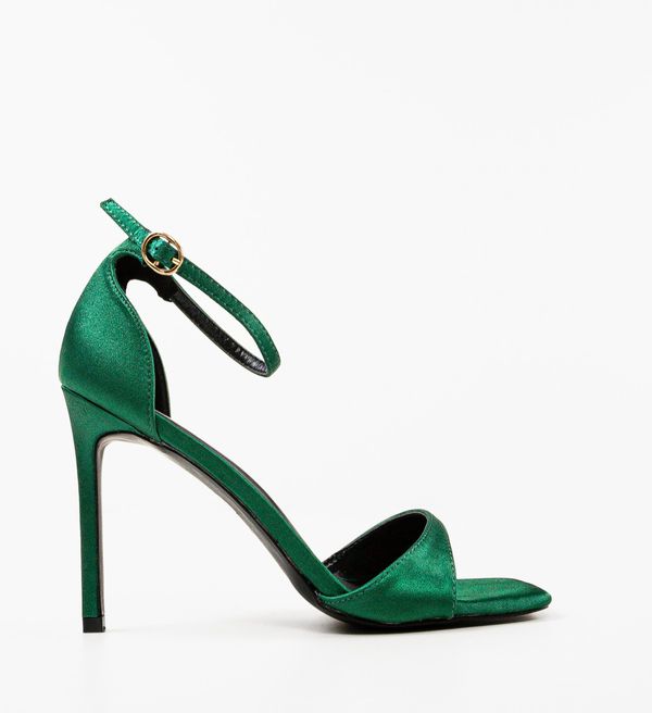 Ali Сандали на ток Momoko Зелени