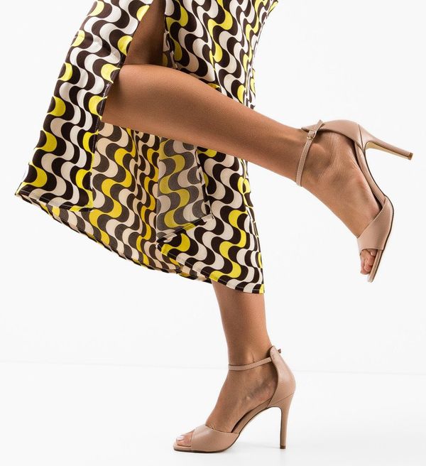 Botinelli Сандали на ток Moroilo Бежов