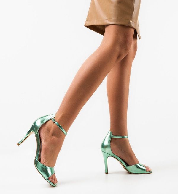 Botinelli Сандали на ток Moroilo Зелени