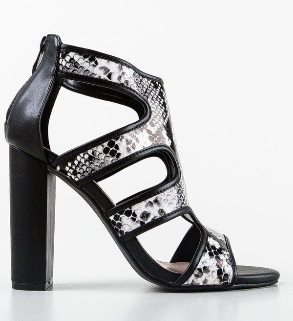 Ali Сандали на ток Mosley Многоцветни