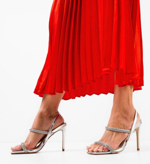 Botinelli Сандали на ток Myas Сребърни