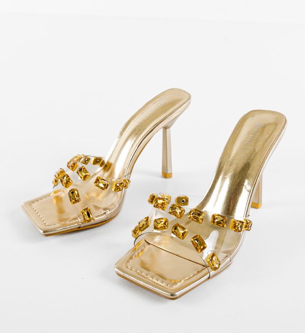 Botinelli Сандали на ток Nannie Златни