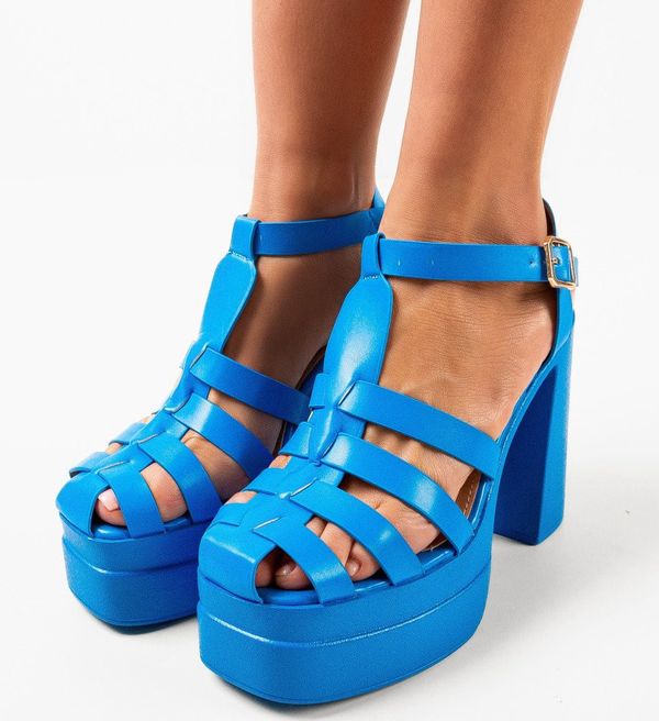 Botinelli Сандали на ток Natalia Сини