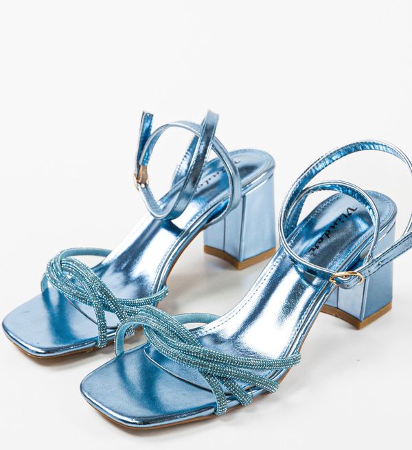 Ali Сандали на ток Nelson Сини